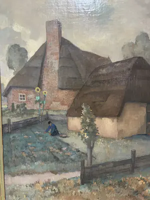 Willem Klijn - Boerderij met zonnebloem kopen? Bied vanaf 150!