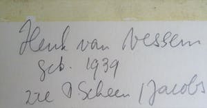 Henk van Vessem - Dutch Landscape IV - zeefdruk kopen? Bied vanaf 28!