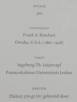 Frank Albert Rinehart - Chief Wolf Robe kopen? Bied vanaf 50!