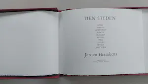 Jeroen Hermkens - Tien steden. 10 litho's in luxe box kopen? Bied vanaf 300!