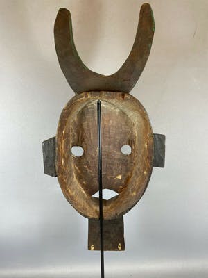 Dan - 210512 - Tribal Used African mask from the Dan - Liberia. kopen? Bied vanaf 45!