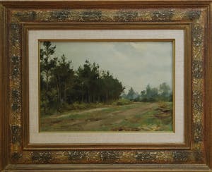 Adrianus Johannes Groenewegen - olieverf op board - landschap II kopen? Bied vanaf 240!