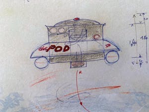 Panamarenko - studie Bing kopen? Bied vanaf 1350!