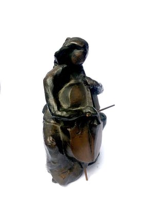 Els Meijns - Schitterend brons van chellospeelster kopen? Bied vanaf 125!