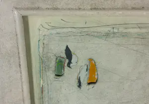 Cole Morgan - Gemengde techniek op board, CXXXCIII - Ingelijst kopen? Bied vanaf 1200!