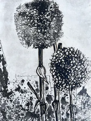 Jan Bernard Meinen - Uienbloemen kopen? Bied vanaf 25!