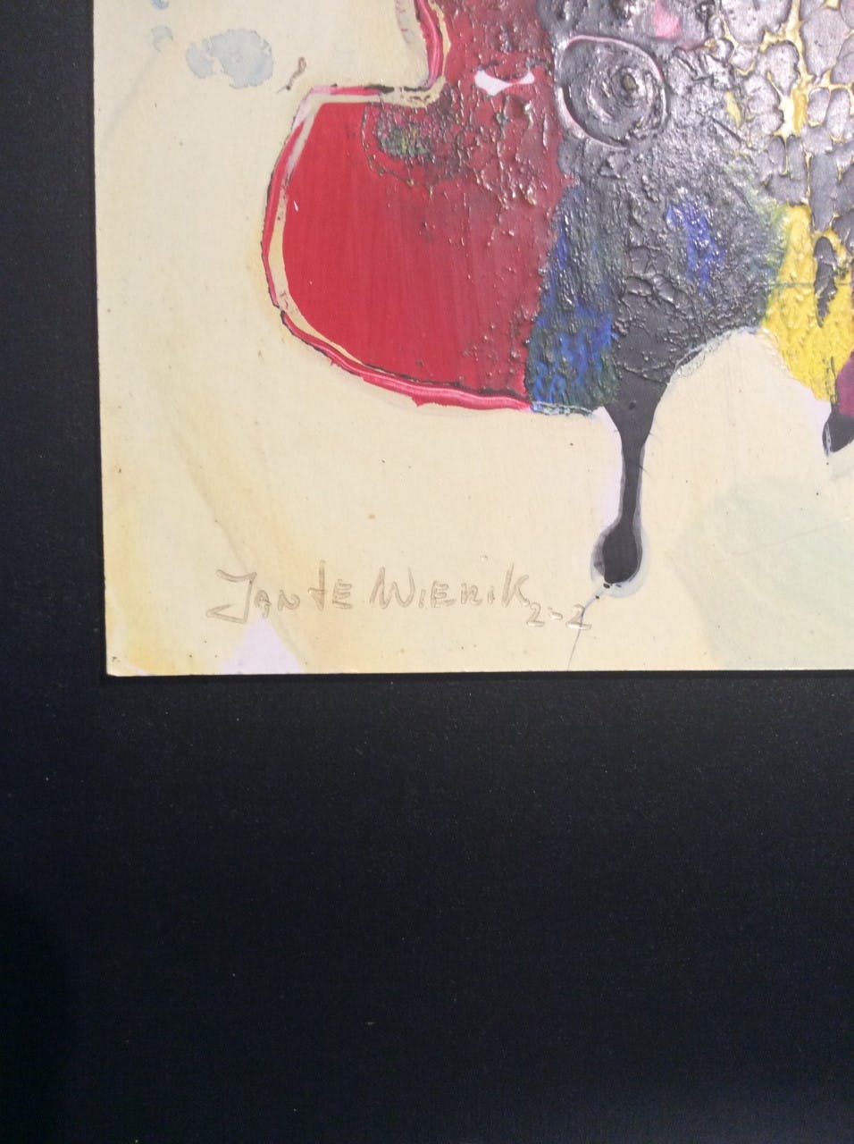 Jan te Wierik - Schitterend werkje op paneel in originele lijst kopen? Bied vanaf 450!