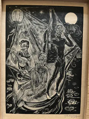 Willem Rozendaal - 4 x ets kopen? Bied vanaf 80!