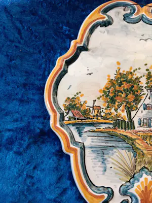 Koninklijke Tichelaar Makkum - Plaquette kopen? Bied vanaf 100!