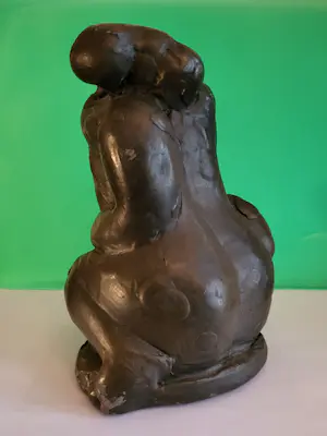 Nic Jonk - Moeder en kind - Gepatineerd aardewerk kopen? Bied vanaf 125!