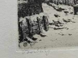 Herman Heuff - Ets "Voorburg" kopen? Bied vanaf 10!