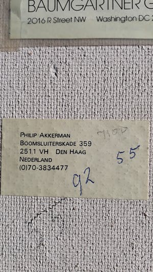 Philip Akkerman - zelfportret nr. 55 1992 kopen? Bied vanaf 3500!