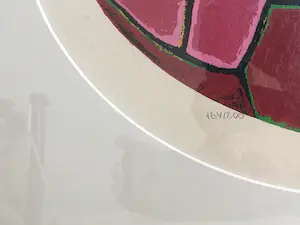 Corneille - Uniek! Prachtige ingelijste Corneille kopen? Bied vanaf 325!