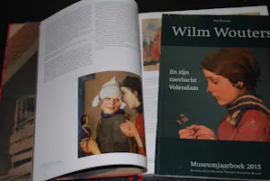 Wilm Wouters - monumentale hardcover Volendam schildersdorp & extra boek kopen? Bied vanaf 40!