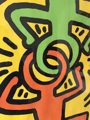 Keith Haring - Düsseldorf 1988 Galerie Hans Mayer kopen? Bied vanaf 250!