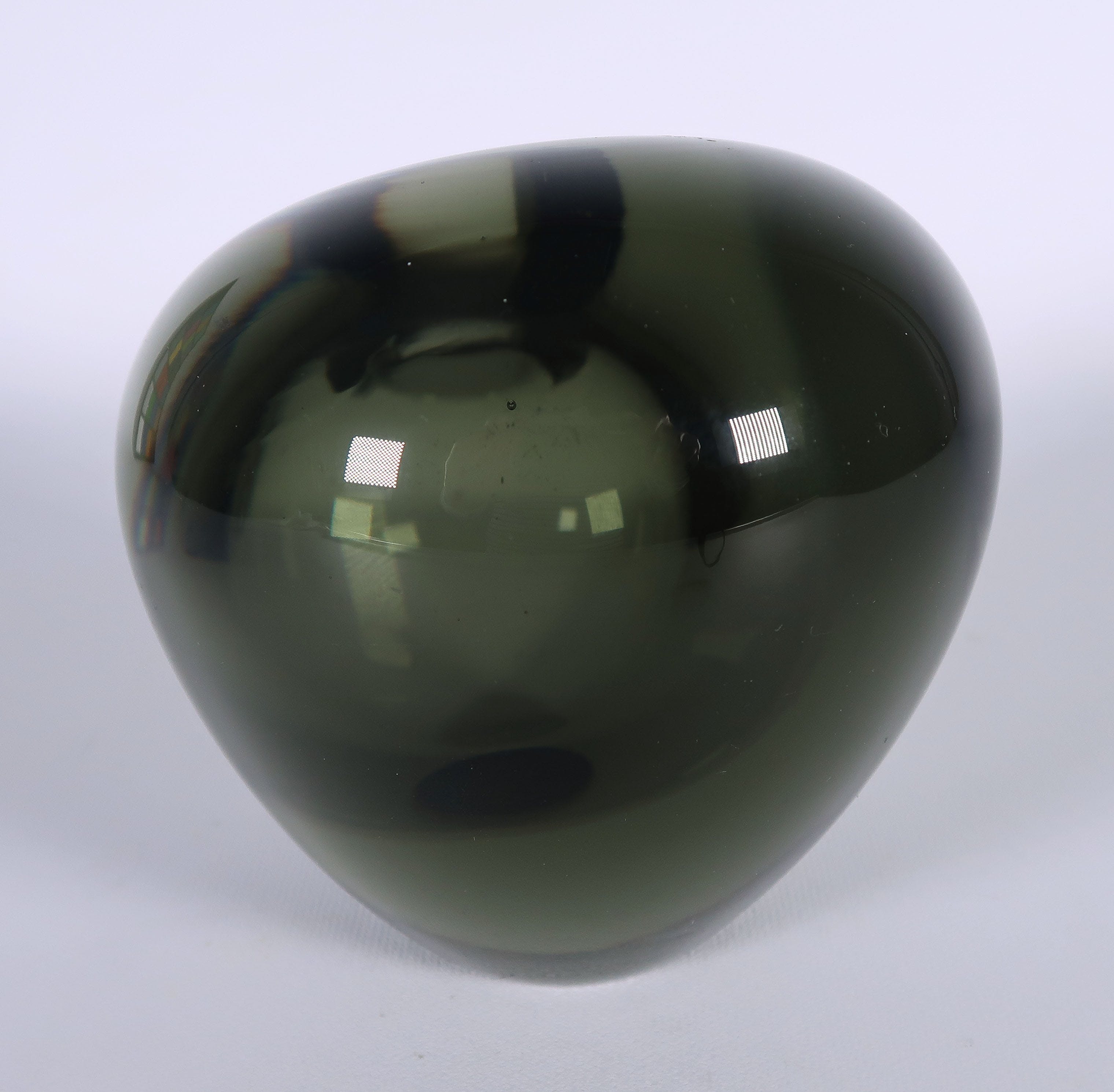 Per Lutken - Kristalglas, Ongelijk vaasje, uitgevoerd door Holmegaard kopen? Bied vanaf 20!