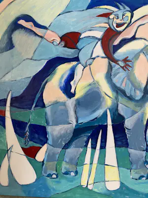 Ellen Dubach - Olifanten vogel kat en artieste kopen? Bied vanaf 1!