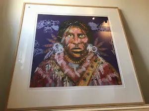 Espen Hagen - 3 ingelijste zeefdrukken ingelijst met passe-partout - groot kopen? Bied vanaf 395!