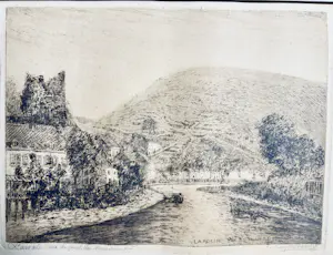 Eugene Rensburg - laroche, vue du pu pont du monument kopen? Bied vanaf 35!