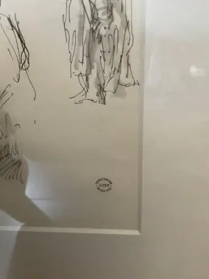 Peter Vos - Pentekening kopen? Bied vanaf 200!