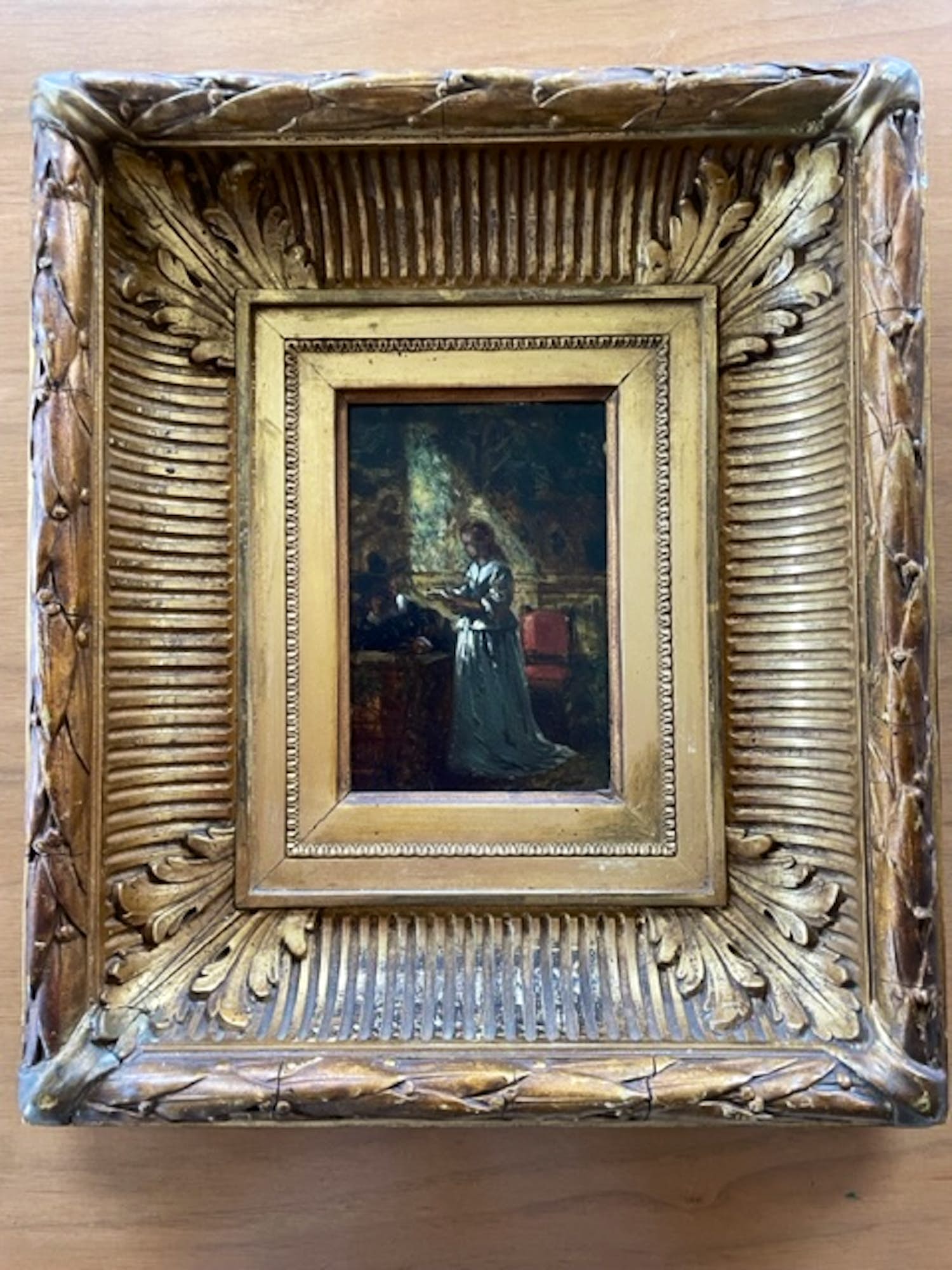 Johannes Anthonie Balthasar Stroebel - meisje met brief kopen? Bied vanaf 700!