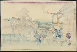 Ando Hiroshige - Houtdruk, Totsuka kopen? Bied vanaf 35!