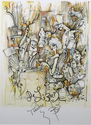 Guy Olivier - Giclée, De Librije - Ingelijst kopen? Bied vanaf 35!