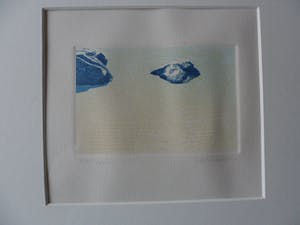 Nono Reinhold - 5 kleuren ets -1983 + gesigneerd gedicht Bert Schierbeek kopen? Bied vanaf 60!