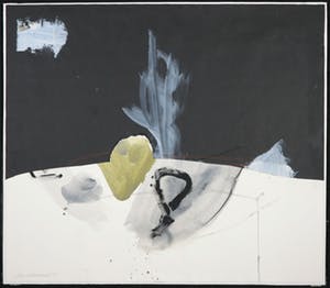 Otto Hetterscheid - Collage en gouache, Zonder titel kopen? Bied vanaf 40!