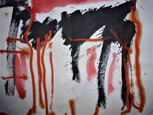 Anton Heyboer - Het dier Krachtige schildering . kopen? Bied vanaf 250!