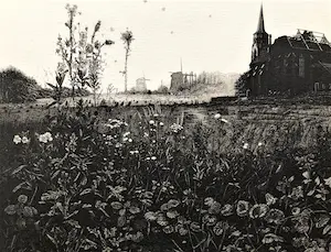 Simon Koene - Groot Hollands landschap kopen? Bied vanaf 135!