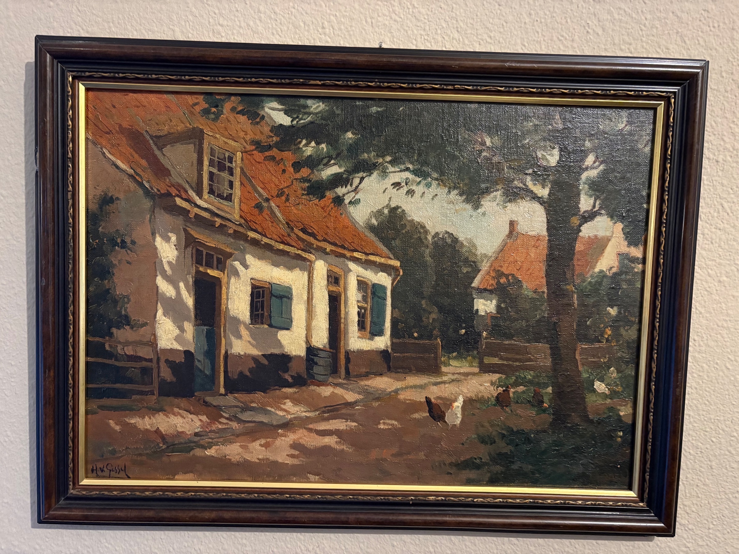 Gerard Delfgaauw - Witte boerderij met scharrelende kippen kopen? Bied vanaf 60!