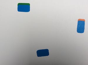 Jack Vissers - Something's Happening (Blue) - acryl op paneel kopen? Bied vanaf 175!