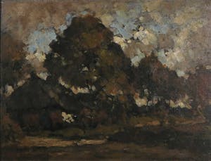 Herman Ansingh - Olieverf op paneel, Landschap - Ingelijst kopen? Bied vanaf 100!