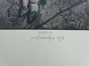 Paul de Nooijer - HOMELY / INGEKLEURDE ZW-W FOTO / 50x40cm / SIG / 1976 kopen? Bied vanaf 285!