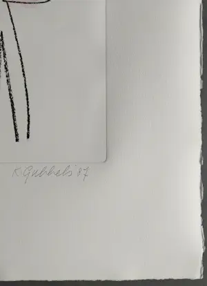 Klaas Gubbels - gesigneerde ets kopen? Bied vanaf 395!