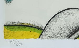 Corneille - Zeefdruk, Memoire de Bali II - Ingelijst kopen? Bied vanaf 210!