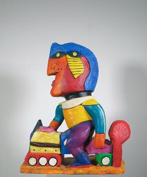 Clemens Briels - Groot sculptuur, The mower of Croix de Chenevaux kopen? Bied vanaf 800!