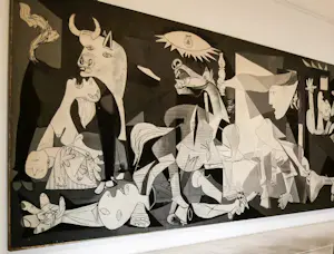 Fernando Bellver - Affiche expositie Barcelona , Popeye / Guernica - 1990 kopen? Bied vanaf 70!