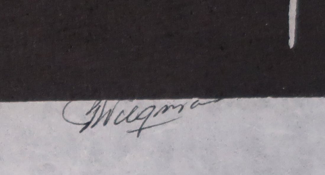 Piet Wiegman (II) - Lino op Japans papier, De Moeder kopen? Bied vanaf 1!