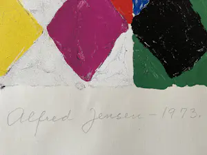 Alfred Jensen - Ohne Titel kopen? Bied vanaf 480!