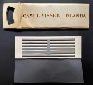 Carel Visser - Biënnale van Venetië 1968, metalen object (compleet) kopen? Bied vanaf 350!