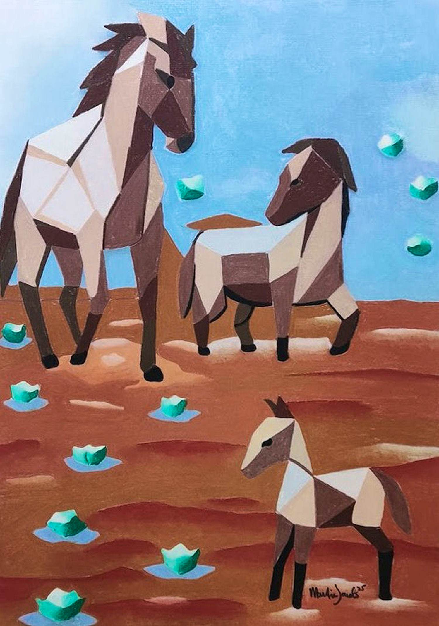Martine Jacobs - Drie Paarden kopen? Bied vanaf 56!