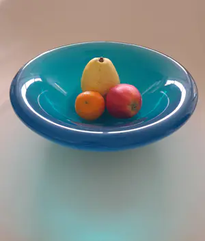 Vincent de Rijk - Azure blauw epoxy kom/ schaal van Vincent de Rijk voor RiRa. kopen? Bied vanaf 350!