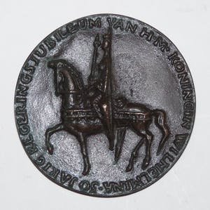 Loekie Metz - 50 jarig Regeringsjubileum Koningin Wilhelmina kopen? Bied vanaf 49!