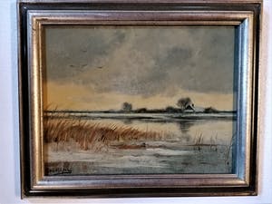 Gerard Krol - Hollands Polderlandschap kopen? Bied vanaf 65!