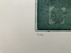 Klaus Böttger - Portrait - Signierte Original Radierung von 1981 - einer von 8 Probedrucken kopen? Bied vanaf 85!