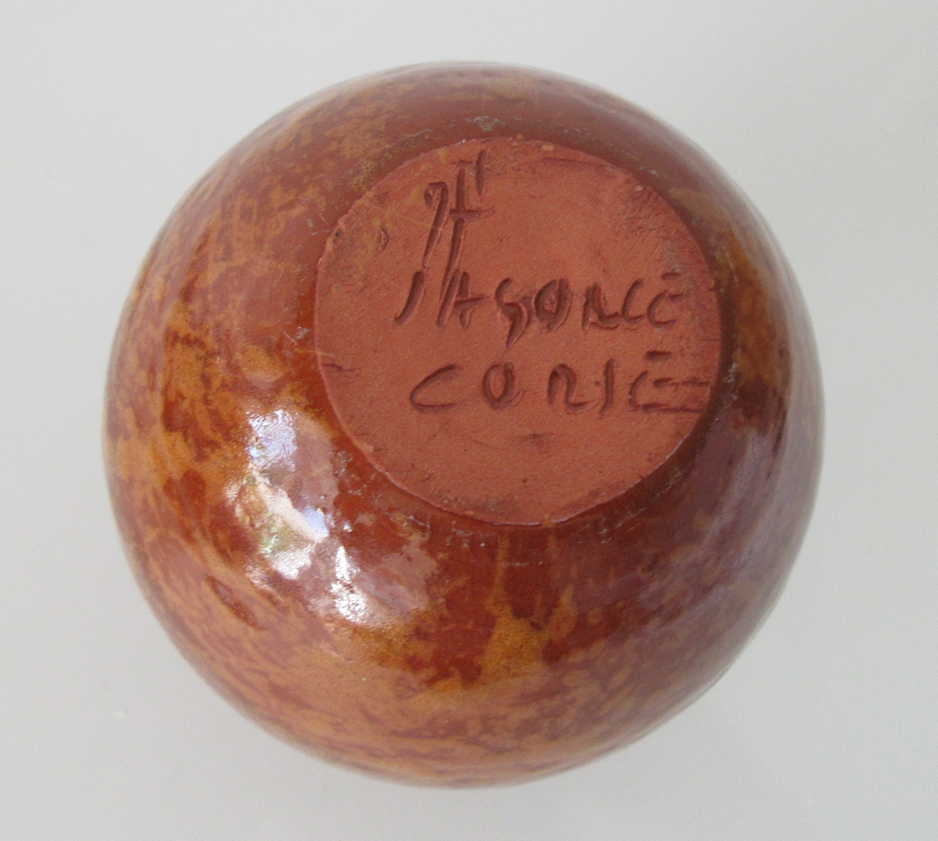 Niet of onleesbaar gesigneerd - Studio aardewerken bolvaas kopen? Bied vanaf 1!