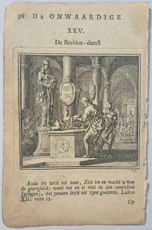 Jan Luyken - De Onwaardige kopen? Bied vanaf 40!