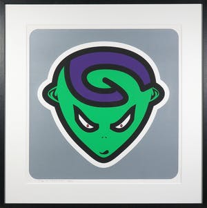 Ottograph - Zeefdruk, Zonder titel - Ingelijst kopen? Bied vanaf 1!